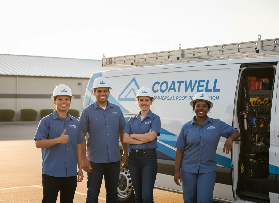 Commercial roof coating company in Dumfries, VA